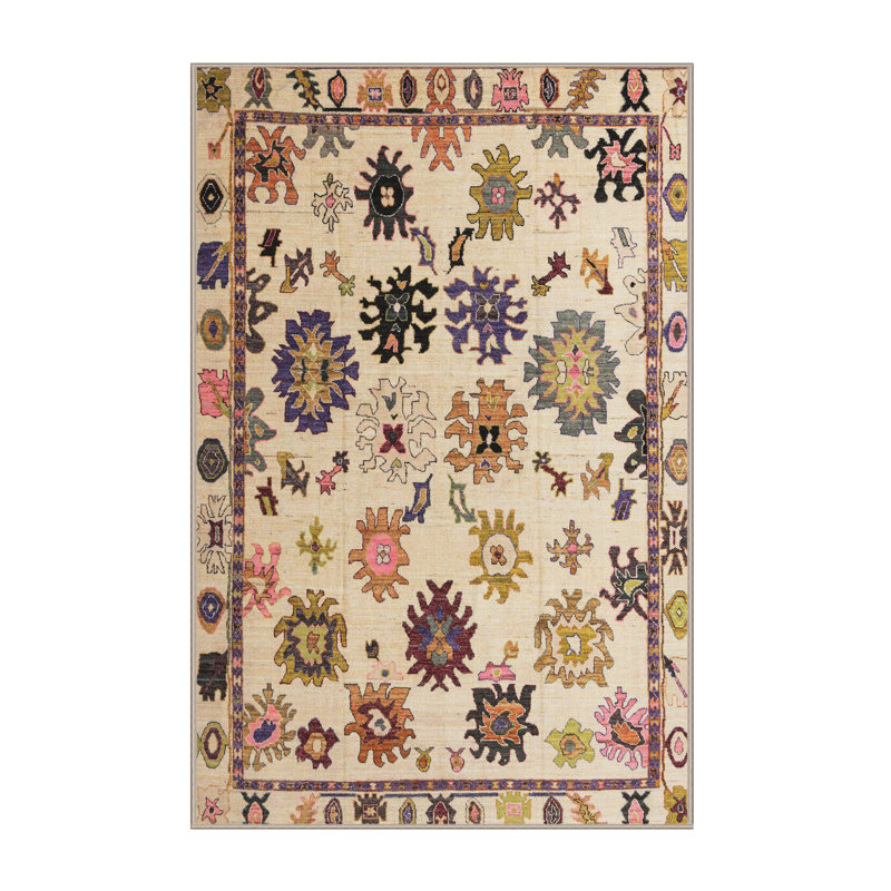 Abstract Indoor Rug, Rectangle 7' x 10'