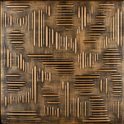 Tuile de plafond en polystyrène Country Wheat 1,6 pi x 1,6 pi