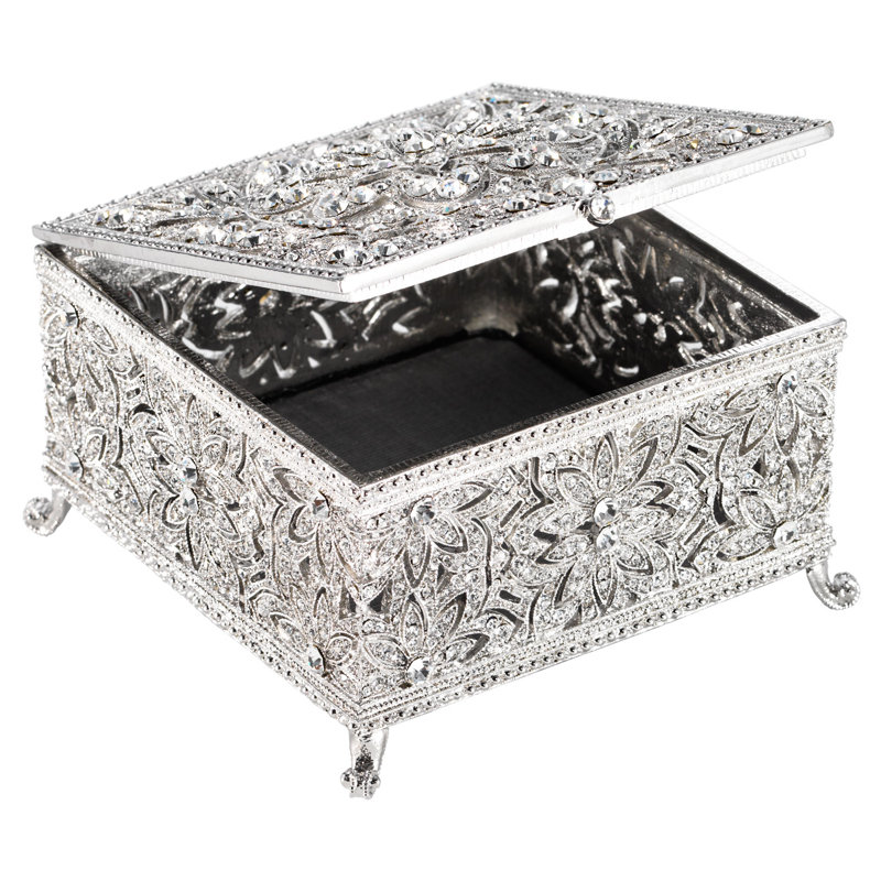 Windsor Decorative Box, Silver