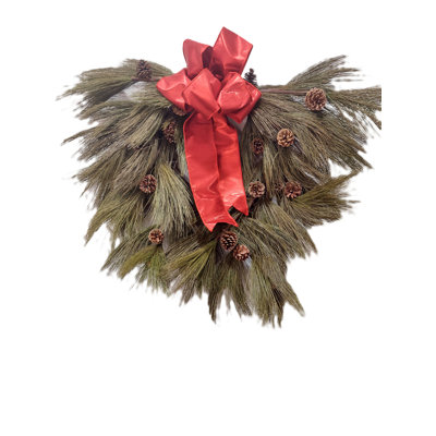 Large Faux Pine Wreath