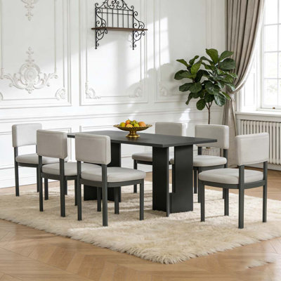 Wood Dining Table Set