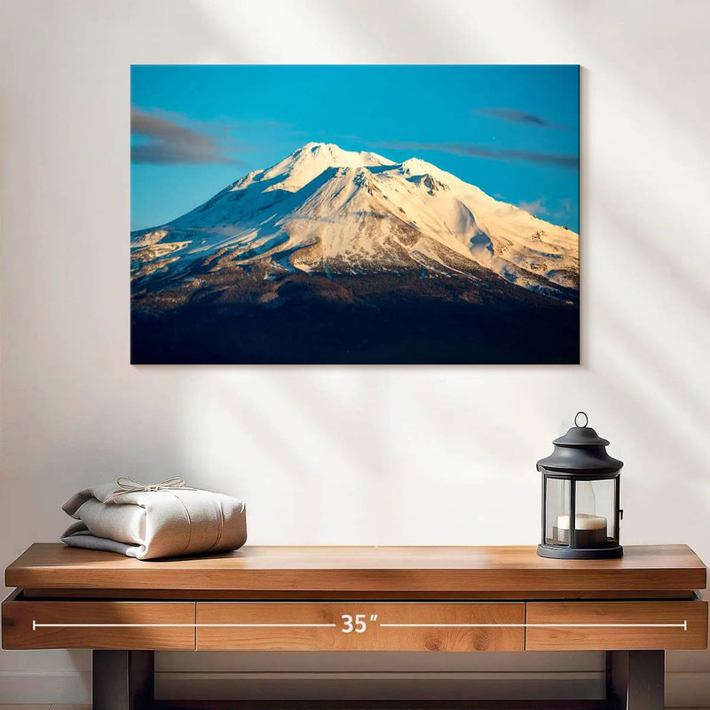 Mont enneigé Alvord Mont Shasta