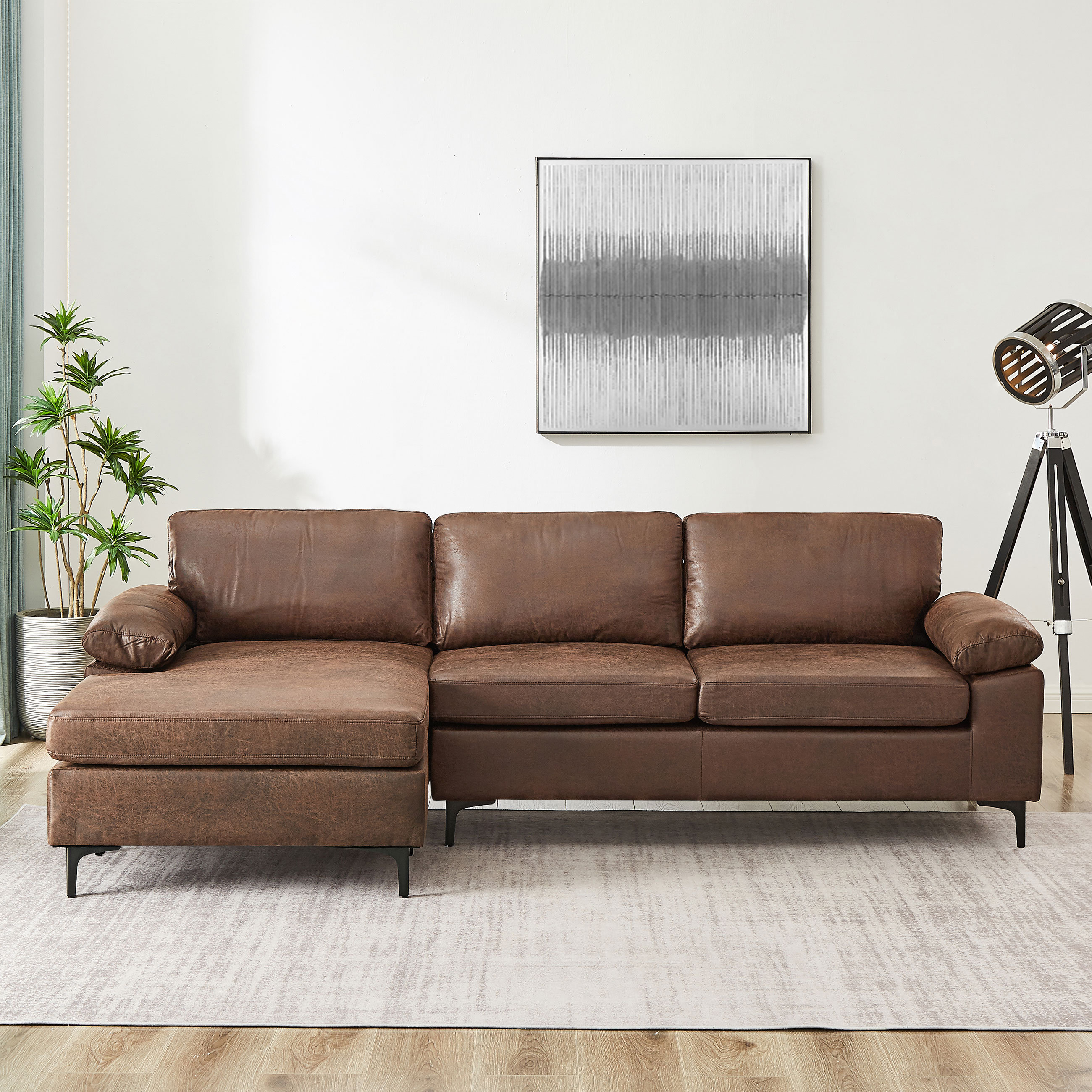 Marin 2-Piece Chaise Sectional (114)