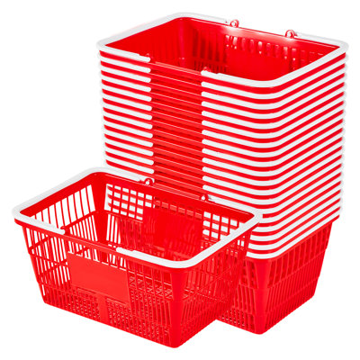 Rebrilliant Polyethylene Plastic Shopping Basket