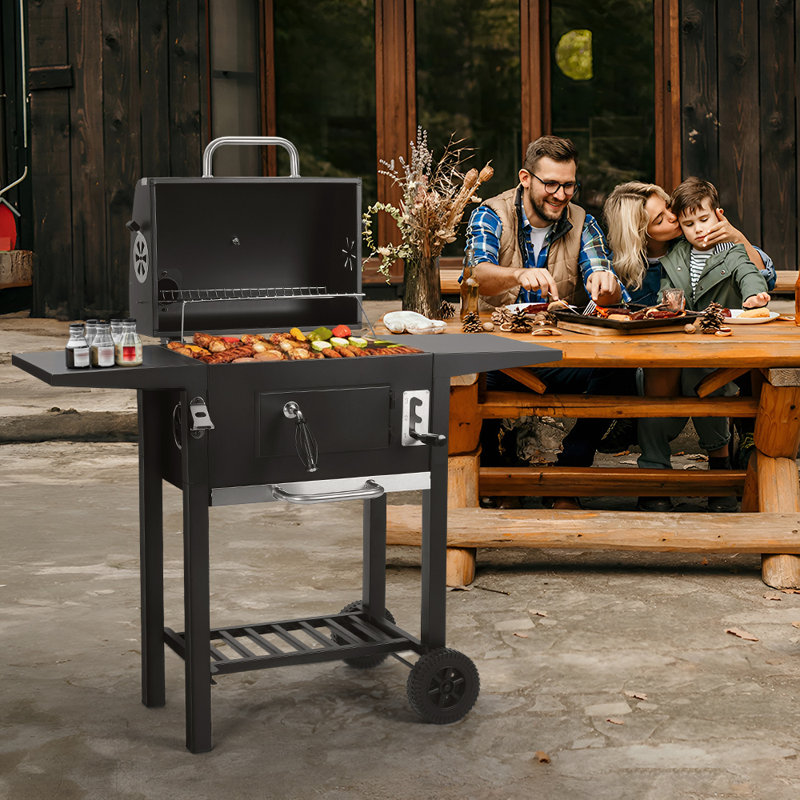 Dakota Fields Carmesa 62cm W Charcoal Grill
