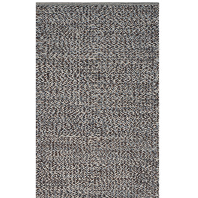 Haqeem Hand Woven Cotton Solid Color Rug