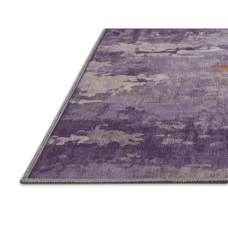 Tapis gris lavable à la machine, Tapis de couloir 2 pi x 4 pi