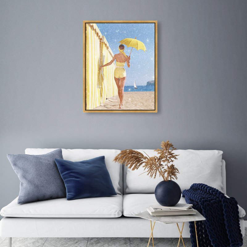 Vogue Cabana II Print by Oliver Gal, 36"H x 45"W, Gallery Wrapped