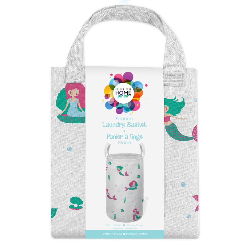 Fabric Laundry Basket with Handles
