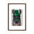 Toile avec cadre en bois brun n'est pas disponible