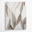 Abstrait aquarelle 65, art mural sur toile brune-1201118542
