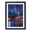 View of New York City in Abstract - Picture Frame Graphic Art Print-55763997-55763998
