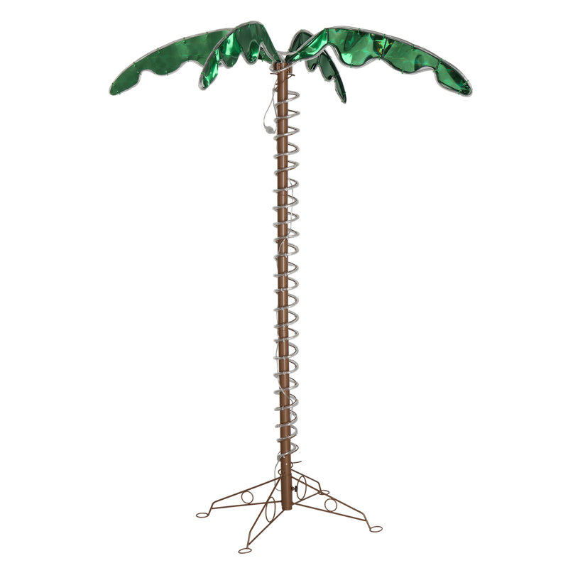 Jaal, arbres et branches éclairés, H 60 po x L 47,24 po x P 47,24 po