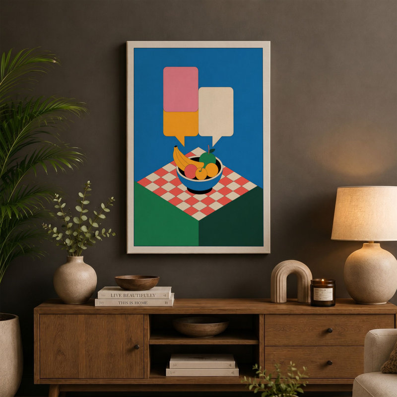 Print, 36x24 - 91.4 x 61.0 cm, Terracotta Border