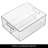 Divided Pantry Bin for Kitchen Storage - Organize Snacks, Food Pouches, and Seasoning Packets