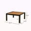 Table basse en V
