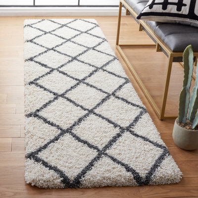 Marrone Performance Geometric Rug