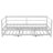 Twin  Metal Daybed With LED And Adjustable Trundle, Pop Up Trundle-999601891