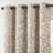 Blackout Scroll Floral Patterned Curtains for Bedroom-1896599404