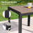 Square Patio Side table with Powder Coating Frame for Outdoor-108973240