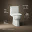 Toilette allongée écoénergétique Reach ™ 1,28 GPF-107149310