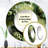 Mums Fragrant Elegance - Mums Large Mirror, Green Round Unique Wall Mirror Decor, Printed Metal Art-99622514