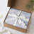 Premium Cotton Bedding Sets, King 3 Piece Jacquard, Modern Blue Duvet