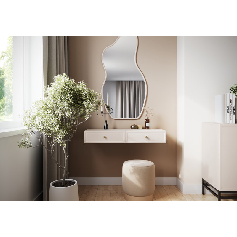 Bagga Dressing Table, Cream/Beige/Gold
