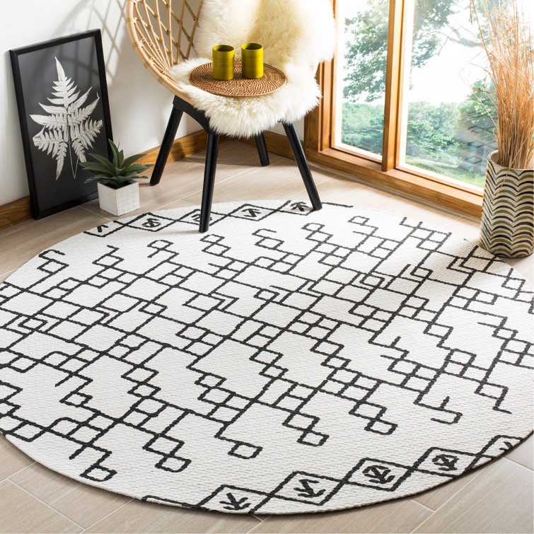 Burrell Cedar Brook Hand Loomed Cotton Southwestern Rug