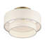 Grande semi-encastrée 3 lumières Manorwood-1215812836