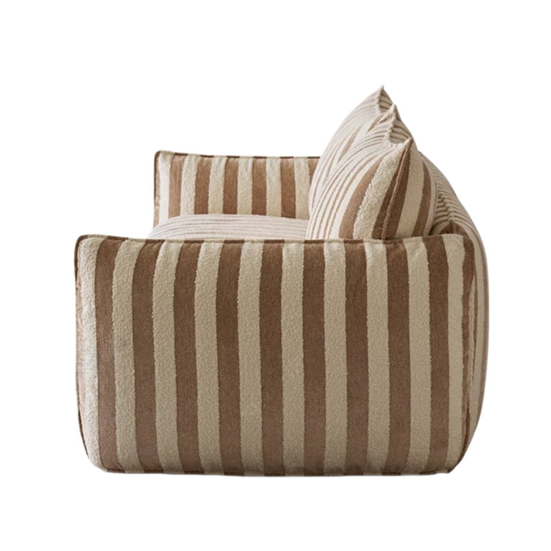Retro Striped Sofa