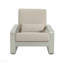 Chaise longue d'extérieur et d'intérieur en aluminium, structure à finition argentée avec coussin beige, ensemble de 2