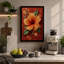Golden Hibiscus in Bloom Botanical - Wrapped Canvas-1562354275-1562354299