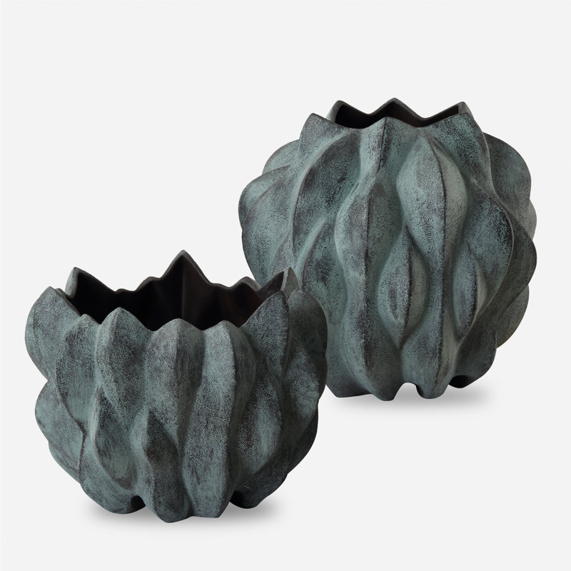 Ivy Bronx Delayney, vases, ensemble de 2