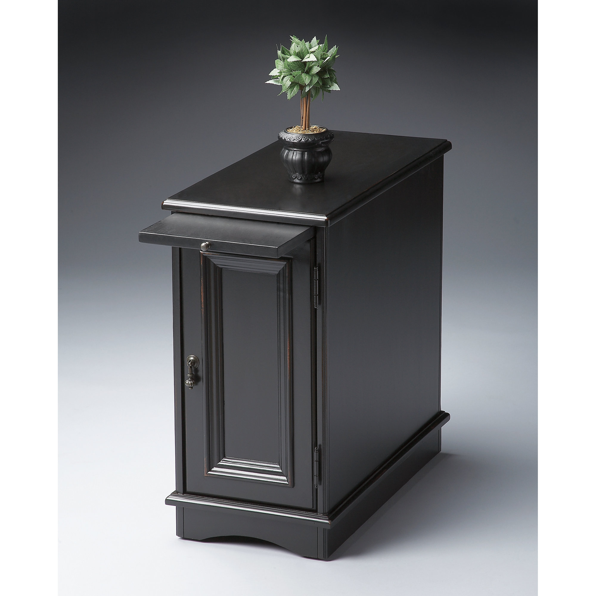 Midland End Table, Black
