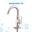 Gerber Northerly Bathroom Single Handle Faucet with 50/50 Touch-Down Drain, Brushed Metal 1.2 gpm Side Control Faucet – Traditional Design, Easy 1-Hole Installation in Brushed Nickel-123191215