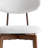 4-Piece Cotton-Linen Set With Curved-Back Wooden Dining Chairs-120424367