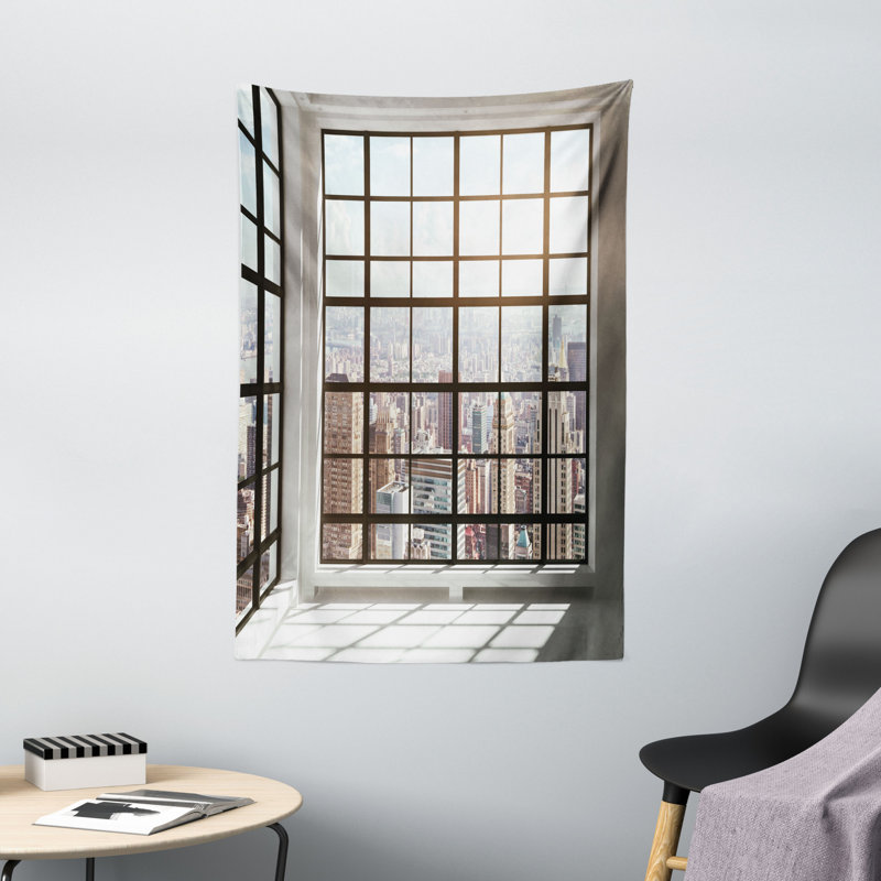 Tapisserie moderne en polyester, H 60 po x l 40 po