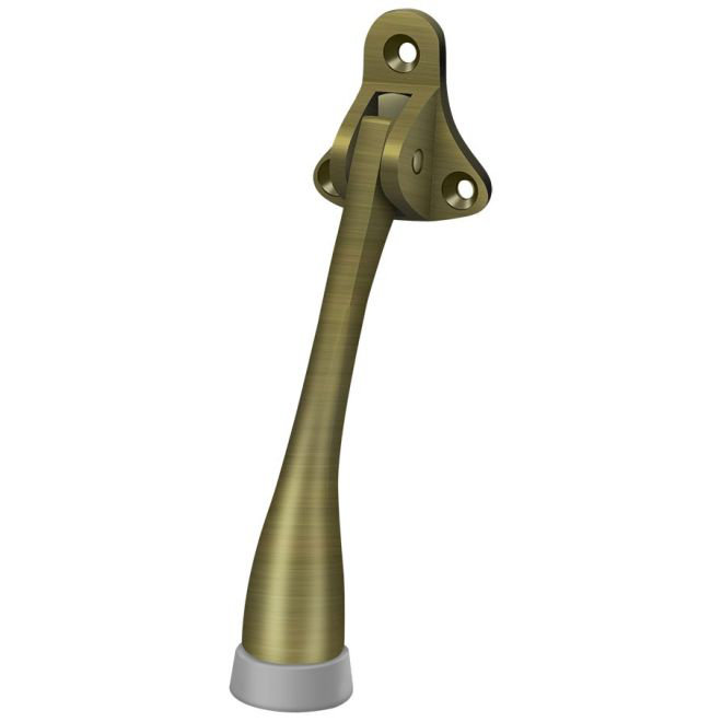 Deltana DHK5U5 5" Kickdown Holder; Antique Brass Finish, Antique Brass