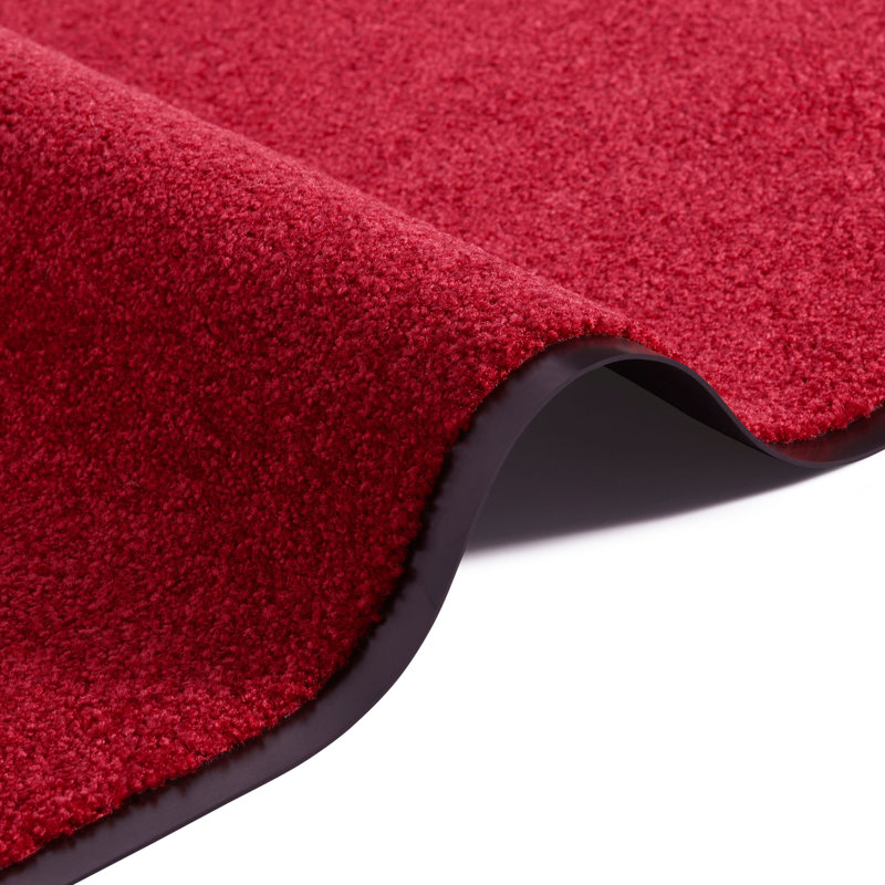 Wash & Clean Doormat, 40cm W x 60cm L, Bordeaux Red