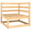 Dylahn 140cm Wide Pine Loveseat-1797818308