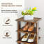 Range-chaussures vertical d'organisation 7 paires
