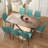 71” Rectangular Dining Room Table Set-832341164-832341154