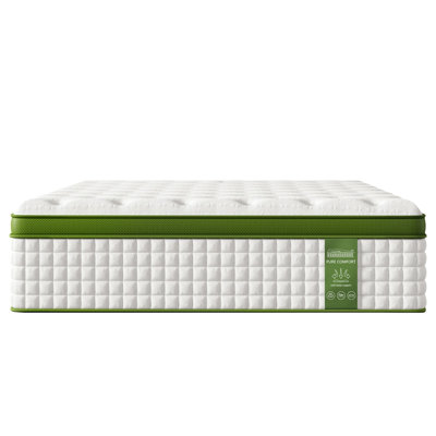 14 Inch Hybrid Mattress in a Box with Gel Memory Foam and Pocket Springs, Pressure Relief & Motion Isolation