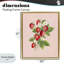 Cadre flottant Cottage Garden Strawberries, design par Diane Neukirch-130736331-130736335