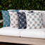 Rope Geometric Square Indoor / Outdoor Pillow Cover & Insert-1935577730