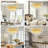 Modern Gold Crystal Branch Chandelier, 23.6 Inch Round Metal Frame Pendant Lighting-1852627520-1866108162-1852627521