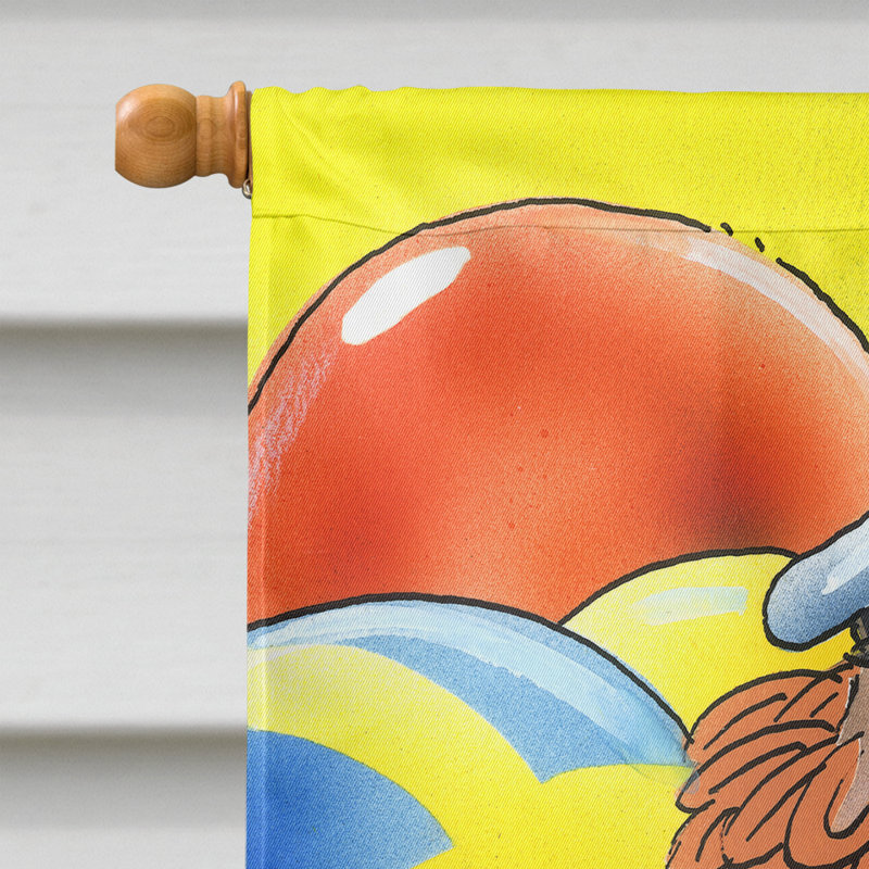 Drapeau de jardin à 2 côtés diplômé, H 28 po x l 40 po