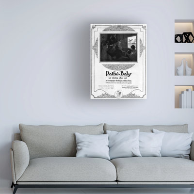 Art sur toile, artiste inconnu, projecteur de bébé, 1925