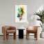 Vibrant Color Splash Abstract Contemporary Modern Wall Art Print by Mauro - Wrapped Canvas Print-135618757